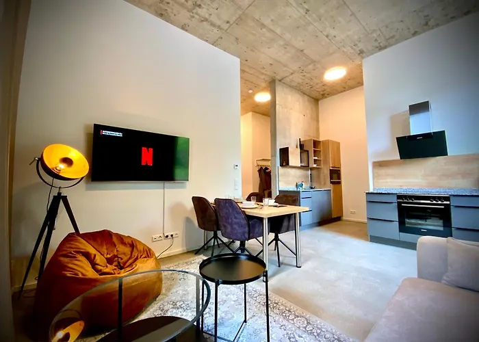 Waterfront - Urbane Eleganz Am Bachufer Apartament *