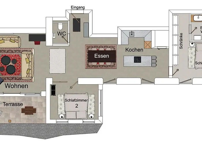 Waterfront - Urbane Eleganz Am Bachufer